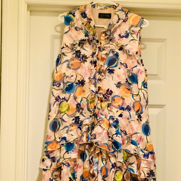 NWOT Saloni Tilly Dress - Picture 9 of 15